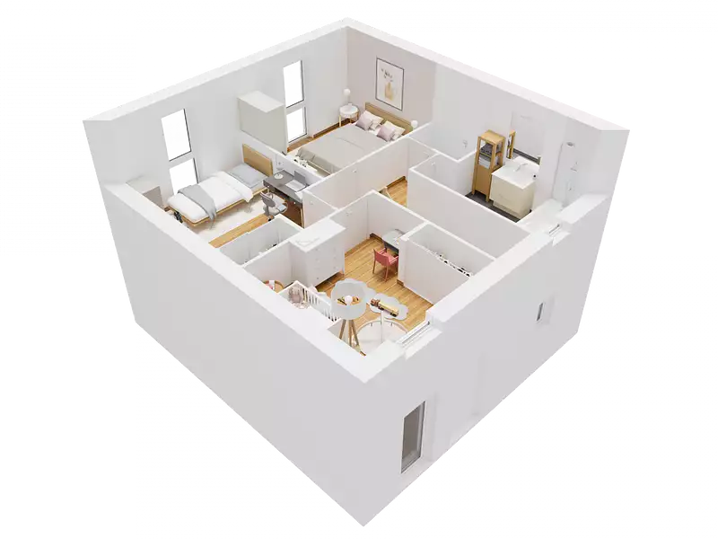 Maison neuve, 76 m² - Bricy (45310)