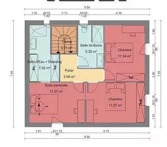 Maison neuve, 90 m²