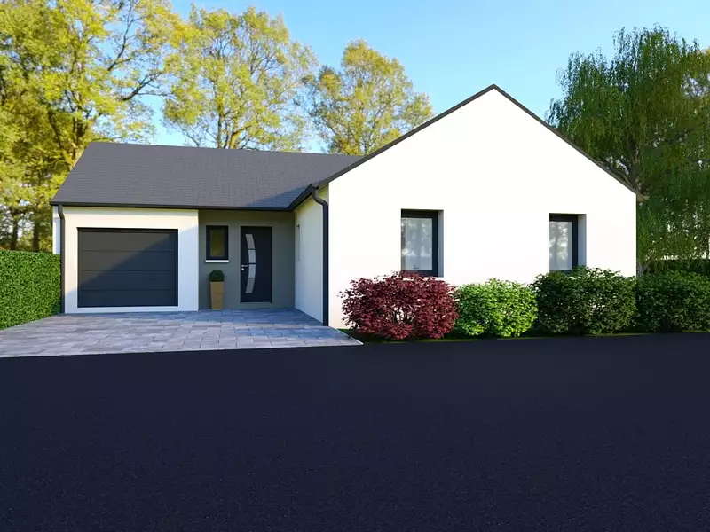 Maison neuve, 85 m² - Val d'Erdre-Auxence (49370)