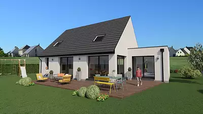 Maison neuve, 125 m²