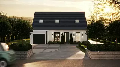 Maison neuve, 73 m²