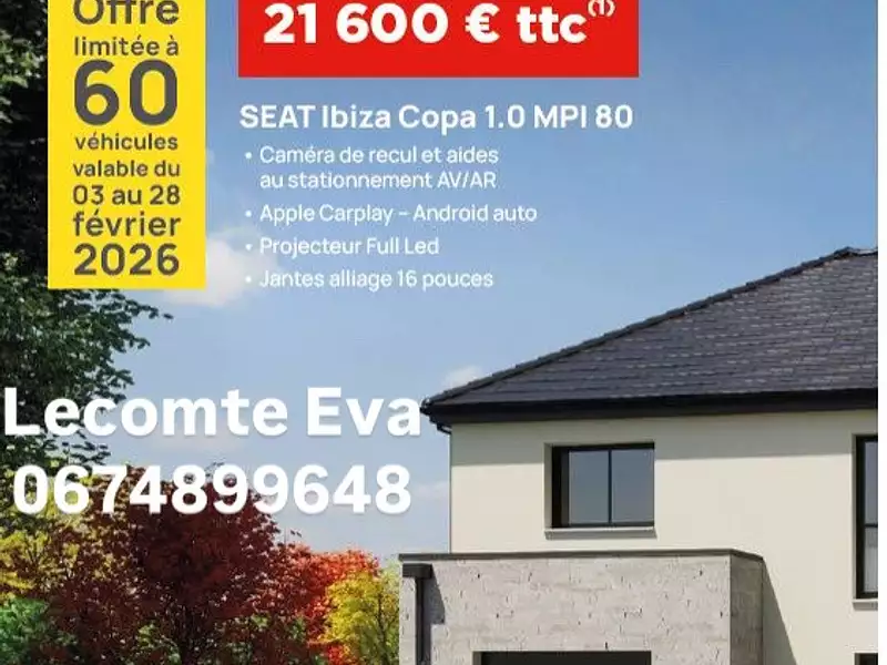 Maison neuve, 104 m² - Ballancourt-sur-Essonne (91610)