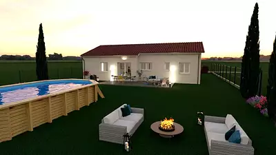 Maison neuve, 90 m²