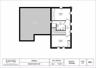 Maison neuve, 126 m²