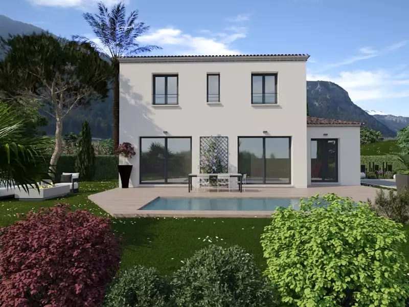 Maison neuve, 110 m² - Châteauneuf-Grasse (06740)