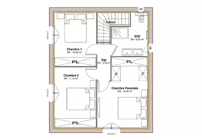 Maison neuve, 90 m²