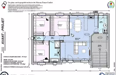 Maison neuve, 87 m²