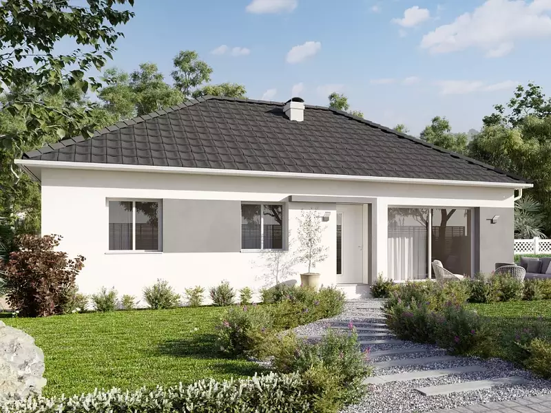 Maison neuve, 90 m² - Loubajac (65100)
