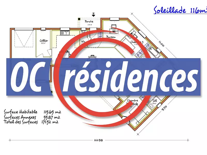 Maison neuve, 116 m² - Coursan (11110)