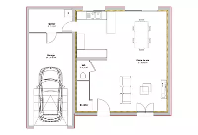Maison neuve, 92 m²