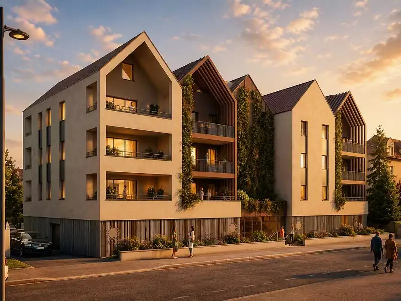 Programme neuf FLEURS DE VILLE à Colmar (68000) – Sovia Constructions