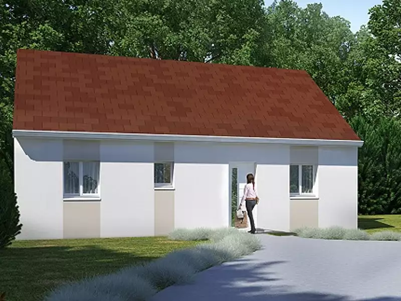 Maison neuve, 75 m² - Tourville-la-Rivière (76410)