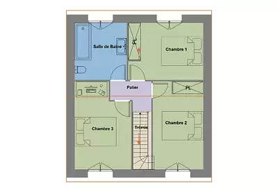 Maison neuve, 105 m²