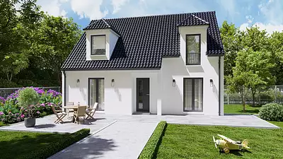 Maison neuve, 87 m²