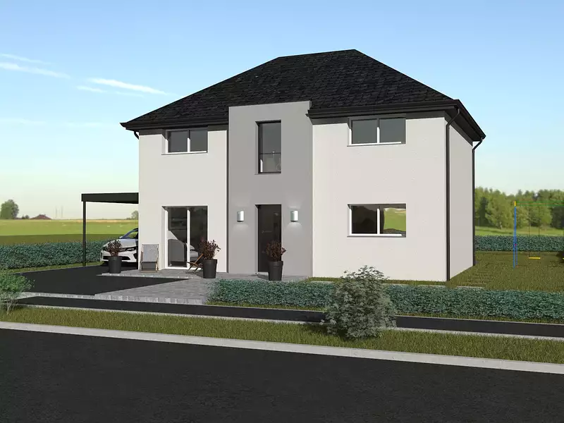 Maison neuve, 128 m² - Mametz (62120)