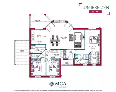 Maison neuve, 107 m²