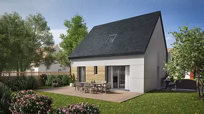 Maison neuve, 76 m²