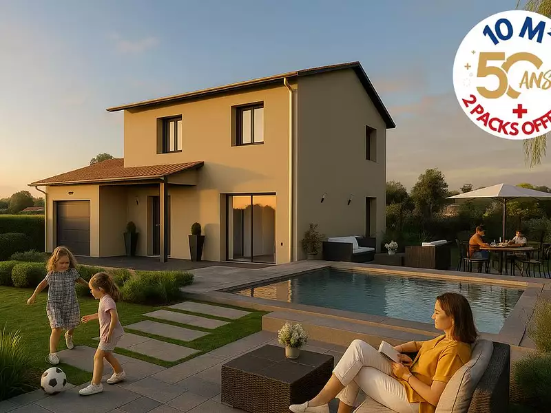 Maison neuve, 94 m² - Tarare (69170)