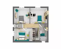 Maison neuve, 134 m²