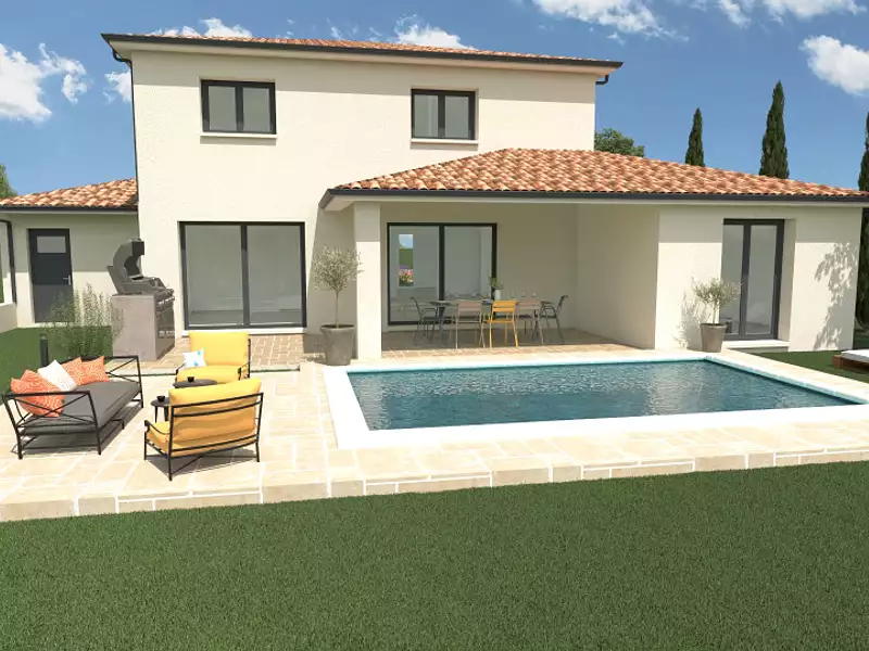 Maison neuve, 186 m² - Léguevin (31490)