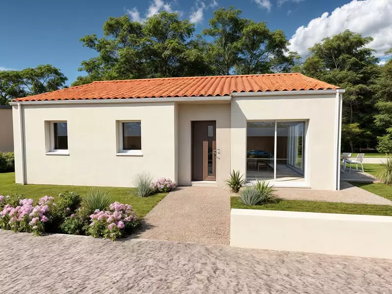 Maison neuve, 80 m² - Corcoué-sur-Logne (44650)