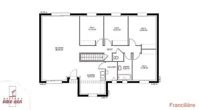 Maison neuve, 107 m²