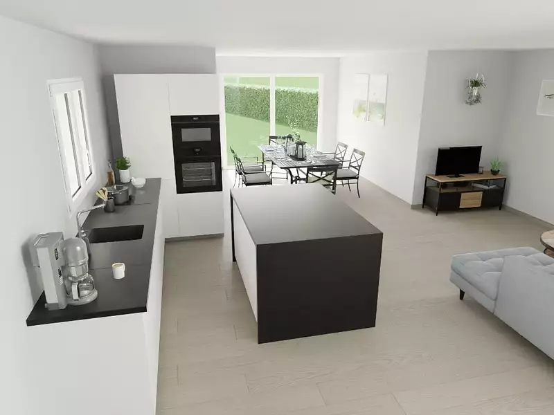 Maison neuve, 98 m² - Charentay (69220)