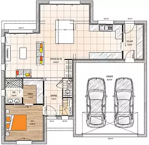 Maison neuve, 110 m²