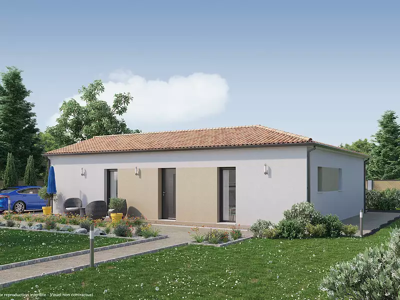 Maison neuve, 89 m² - Artigues-près-Bordeaux (33370)