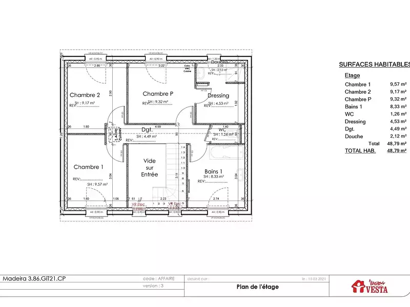 Maison neuve, 99 m² - Haucourt-Moulaine (54860)