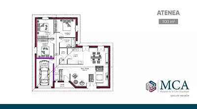 Maison neuve, 100 m²