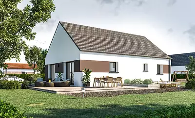 Maison neuve, 75 m²