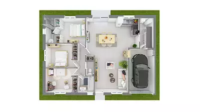 Maison neuve, 84 m²