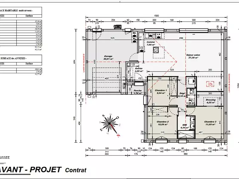 Maison neuve, 90 m² - Saint-Georges-de-Didonne (17110)
