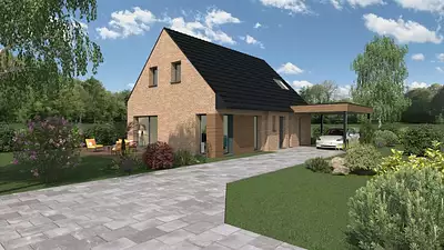 Maison neuve, 115 m²