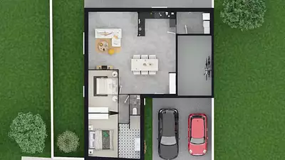 Maison neuve, 92 m²