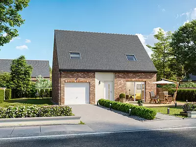 Maison neuve, 100 m²