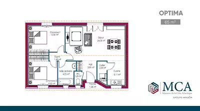 Maison neuve, 85 m²