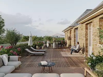 Le Hameau du Rosais : La Villa du Rosais & Le Pavillon
