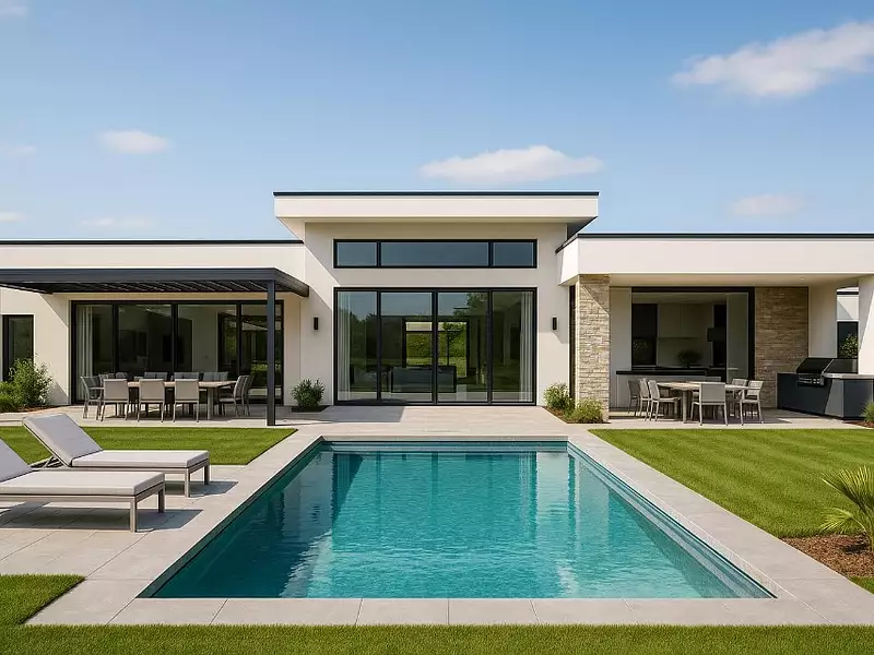 Maison neuve, 310 m² - Gourdon (46300)