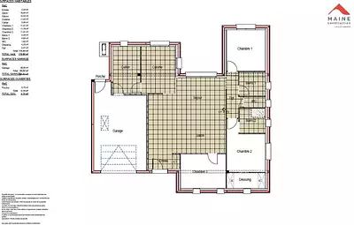 Maison neuve, 115 m²