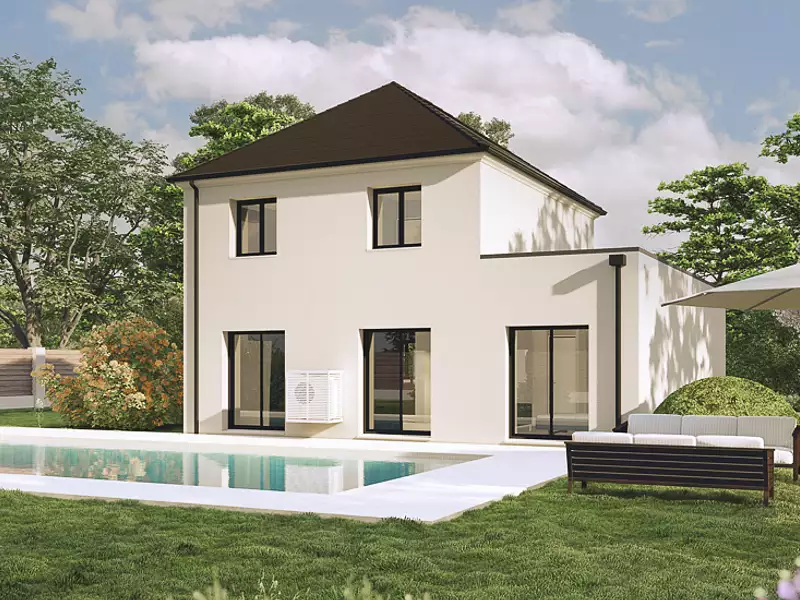 Maison neuve, 115 m² - Bennecourt (78270)