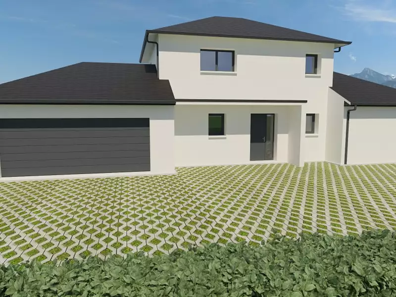 Maison neuve, 132 m² - Bâgé-la-Ville (01380)