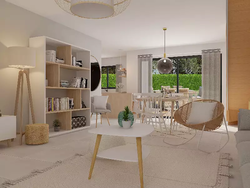 Maison neuve, 96 m² - Saint-Vrain (91770)
