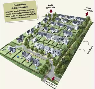 Terrain à bâtir, 535 m²