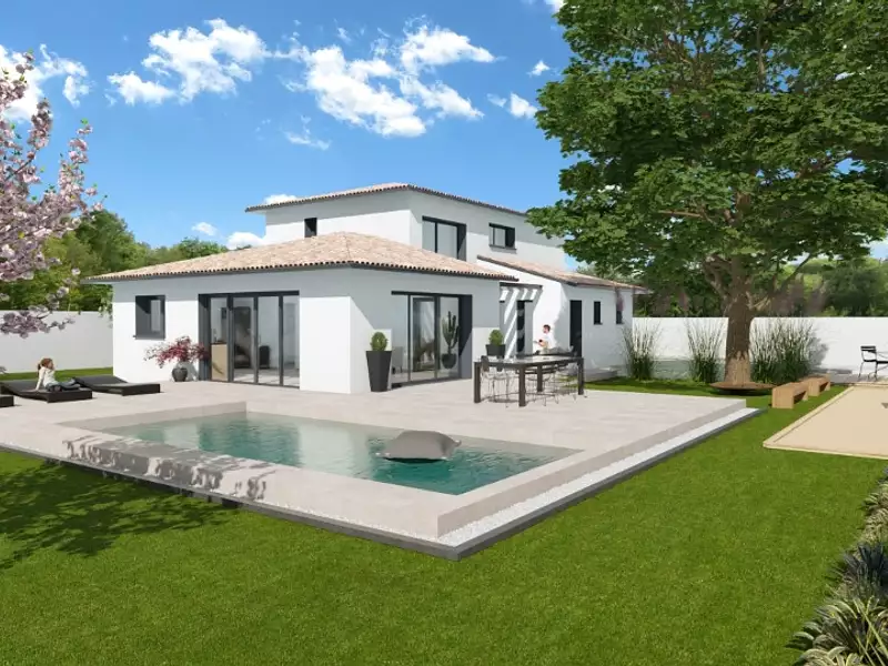 Maison neuve, 100 m² - Chuzelles (38200)