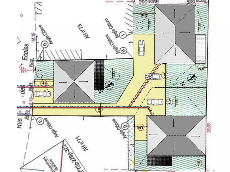 Terrain à bâtir, 1 570 m² - Corquilleroy (45120)