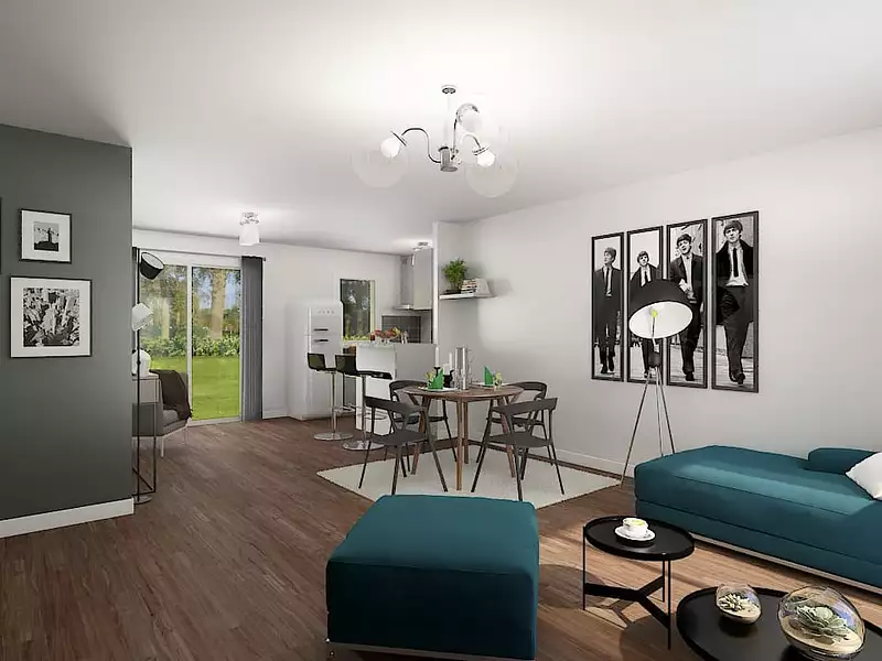 Maison neuve, 89 m² - Saulon-la-Chapelle (21910)