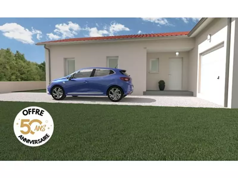 Maison neuve, 94 m² - Foissiat (01340)