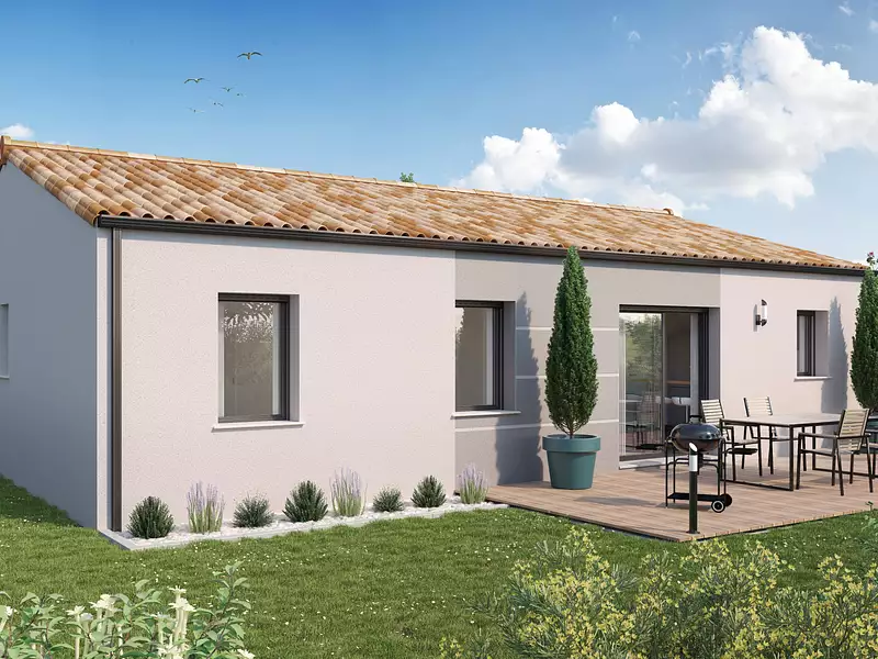 Maison neuve, 82 m² - Le Champ-Saint-Père (85540)
